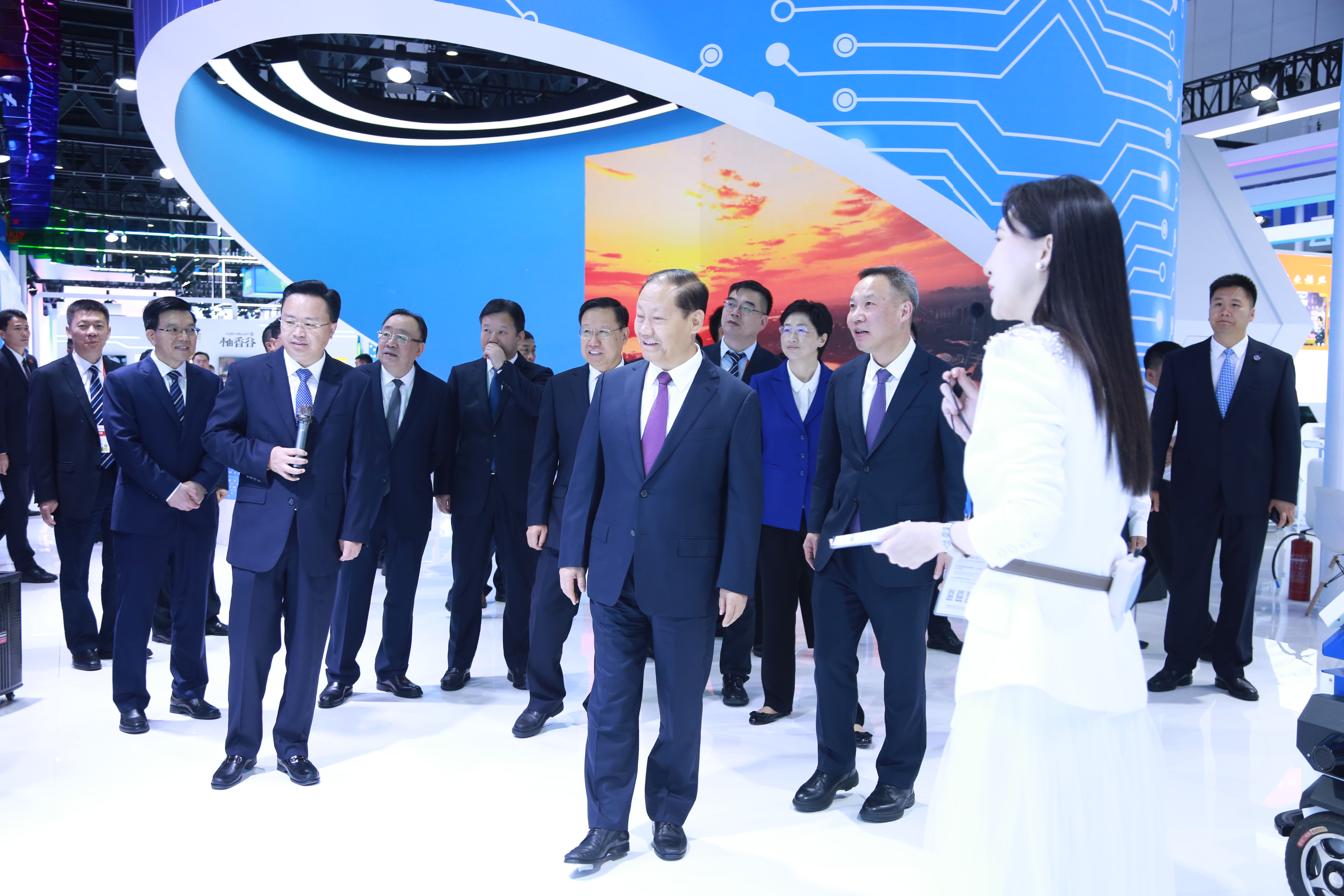 金沙乐娱场5555199vip股份亮相中国西部国际博览会